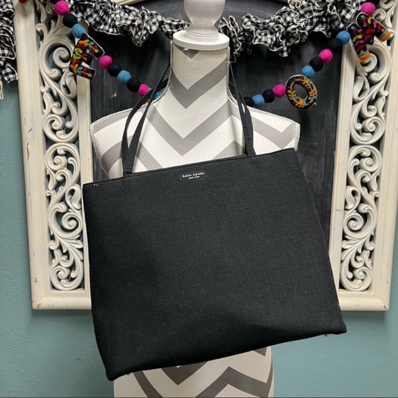 kate spade Handbags - Kate Spade Vintage Y2K Charcoal Gray Shoulder bag